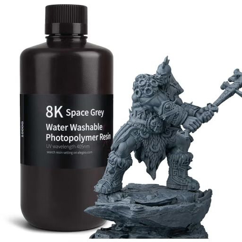 Product image: Washable resin elegoo 3d 1kg ceramic grey-null