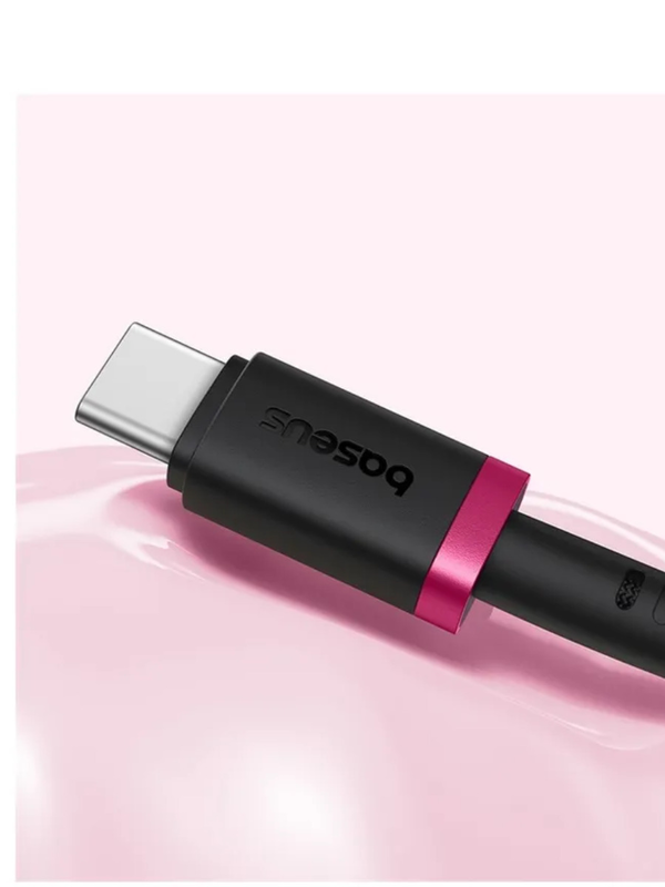 Baseus cable USB-c to USB-a dura series braided 1.0m black+red, , medium-null