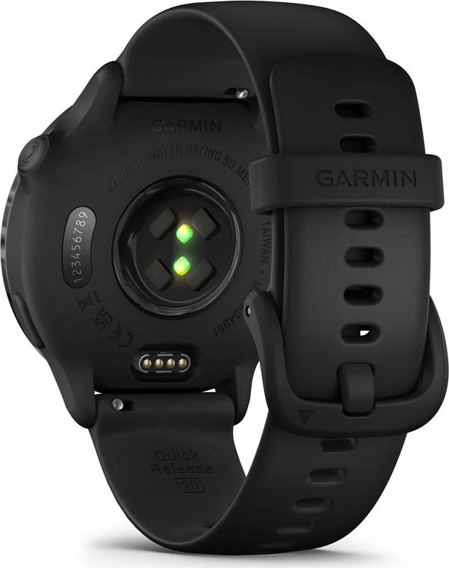 Garmin v&iacute;voactive 6 GPS smartwatch | 42mm | amOLED | slate with black band, , medium-null