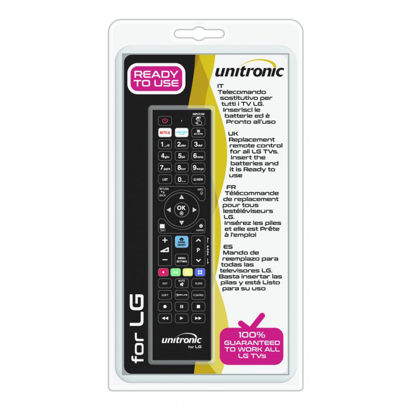 Unitronic TV replacement remote control lg, , medium-null