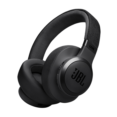 Jbl live 770nc over ear wireless headphones bluetooth with 50 hrs black, Black, medium