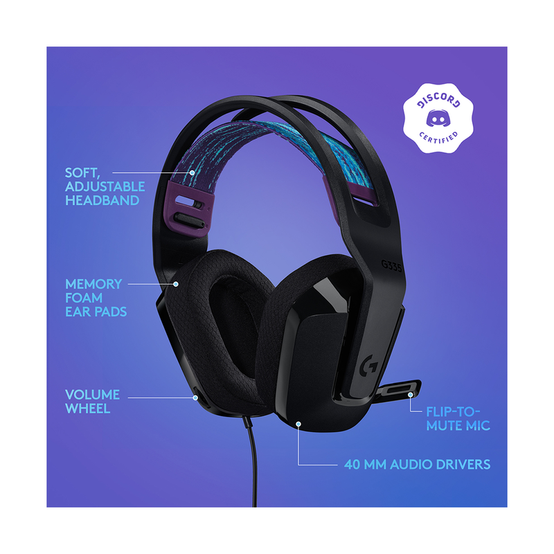Product image: G335 wired black-null