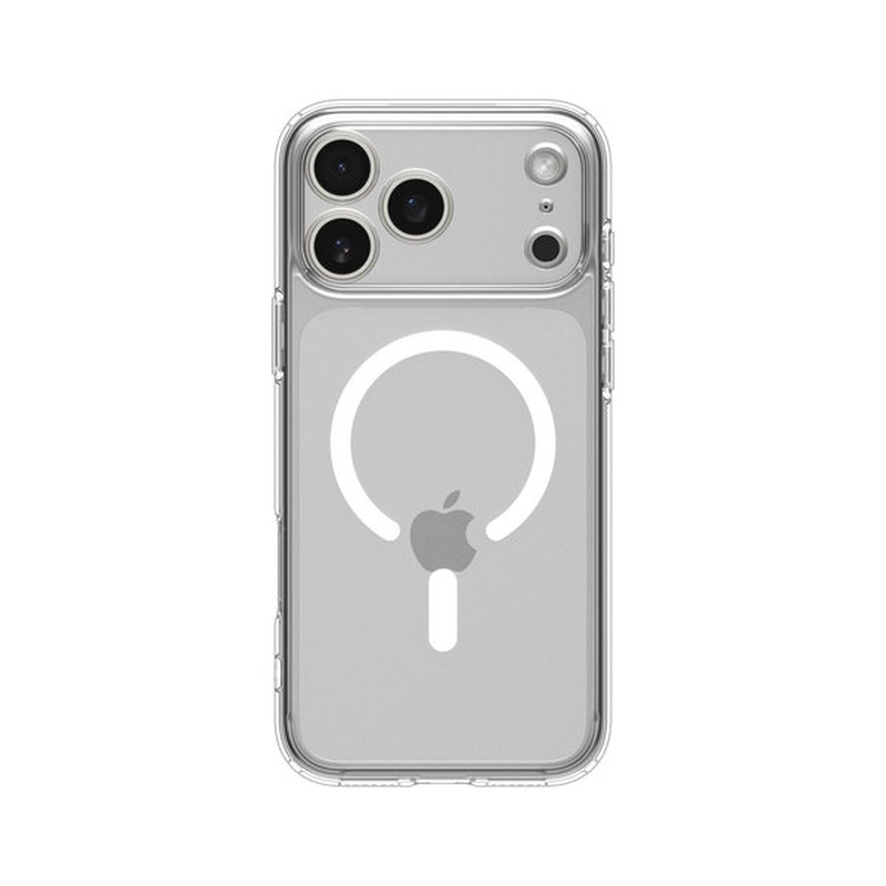 Spigen liquid crystal MagSafe case iPhone 17 pro max clear, , medium-null