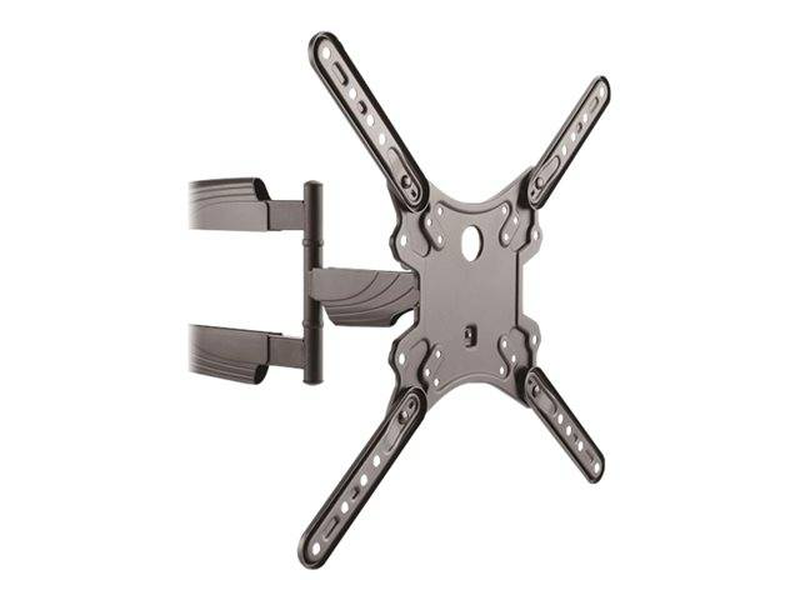 Startech.com fpwartb1m full motion TV wall mount articulating arm for 32-55 inch displays up to 35kg black-null
