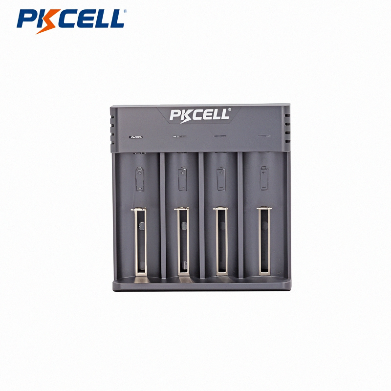 Pkcell USB φορτιστής 4 μπαταριών li-ion μεγέθους 18650/16340, , medium image number null