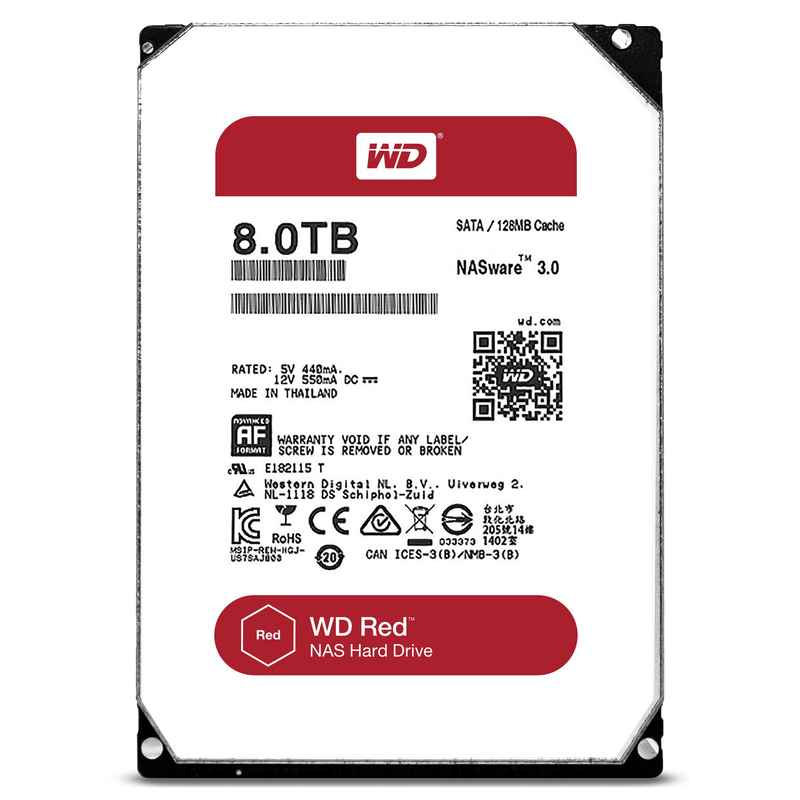 Wd 8TB red nas internal hdd-null
