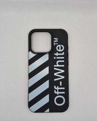 Apple iPhone &lsquo;off white&rsquo; case &ndash; black, , medium