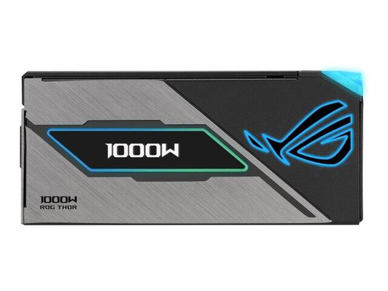 Asus rog thor 1000w platinum III power supply atx 3.1 gan fully modular 12v-2x6 600w OLED aura rgb black-null