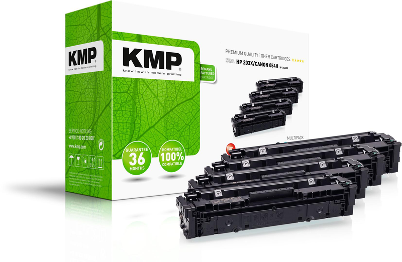 Kmp multipack h-t246vx / 3200 pages / 2500 pages / black / 4 pc(s), , medium-null