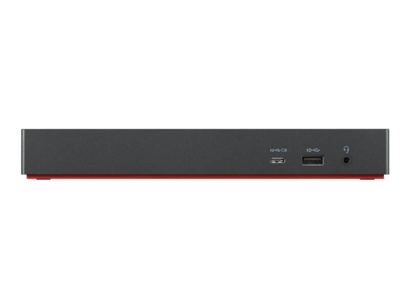 Lenovo thinkpad universal thunderbolt 4 dock 40b00135eu docking station quad 4k 8k HDMI 2.1 dual dp 1.4 1GBe 100w pd-null
