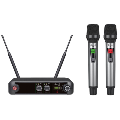 Chord xu2-h wireless true diversity uhf system διπλό ασύρματο σύστημα με 2 μικρόφωνα χειρός, , medium