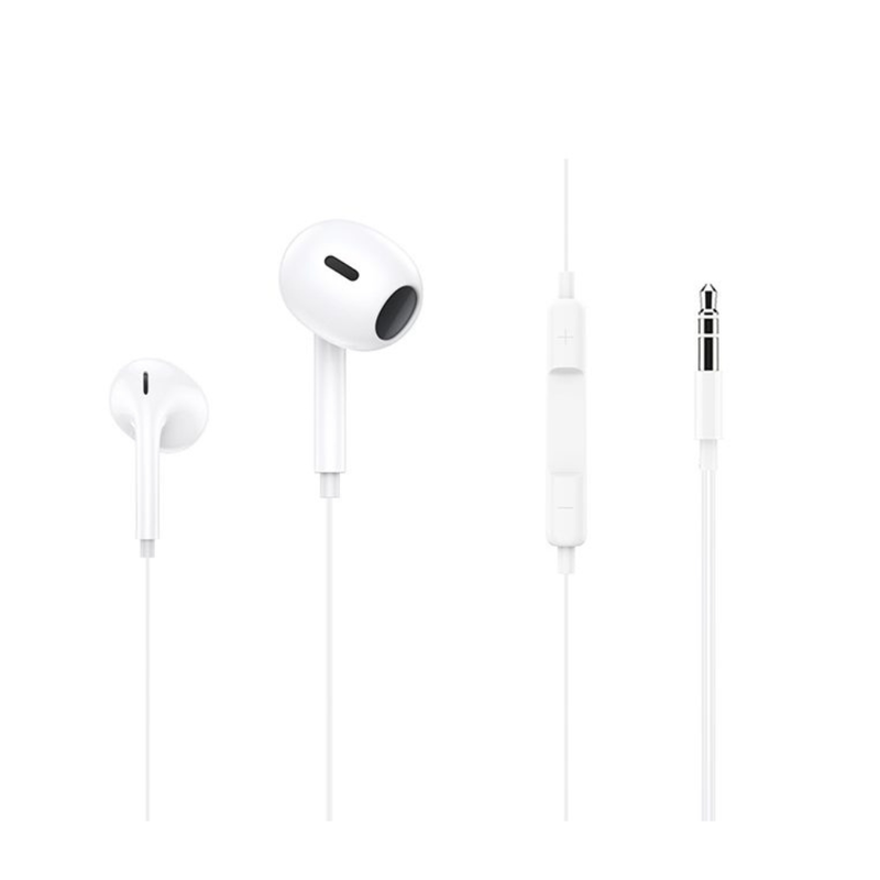Leewello lw-e09 | in-ear handsfree headphones with connector 3.5mm - white, , medium-null