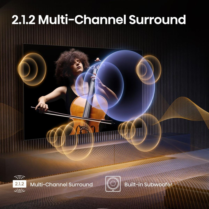 Hisense smart TV 65" 4k uled u7q pro-null