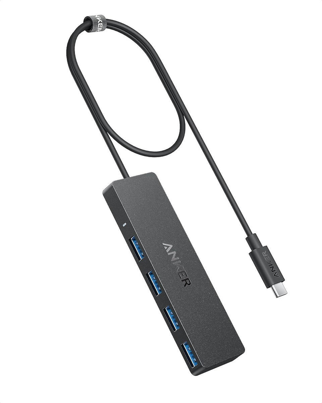 Anker work hub USB-c 4-ports black, , medium-null
