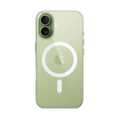 iPhone 17 clear case with MagSafe transparent, Transparent, medium