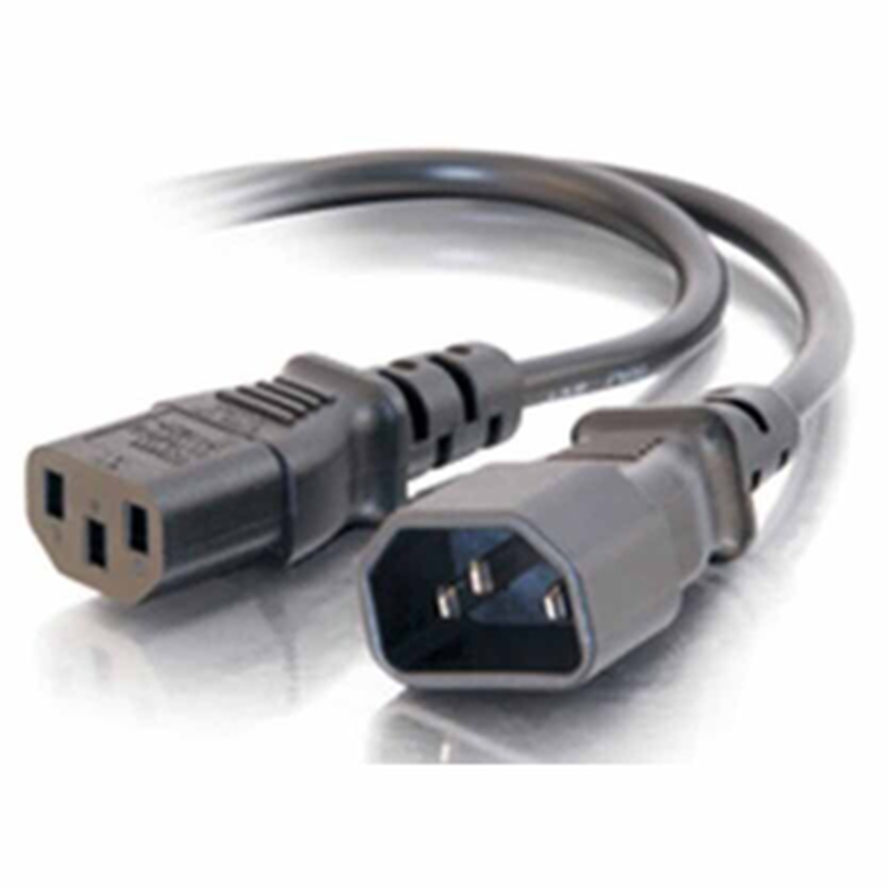 Bc-206 power extention c13 to c14 polybag 1.8m gr kabel, , medium-null