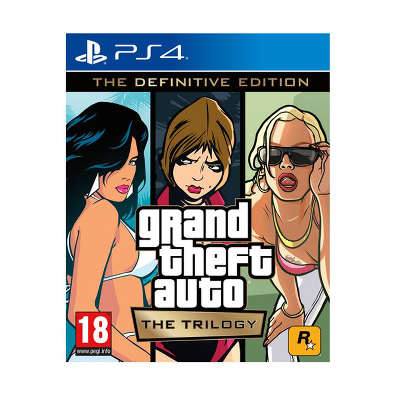 Grand theft auto: the trilogy for ps4 game-null