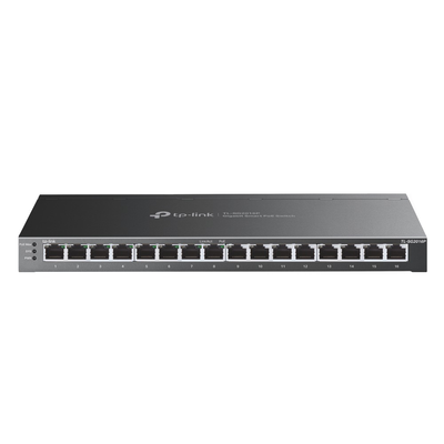 Tp-link tl-sg2016p jetstream 16-port gigabit smart switch with 8-port poe+, , medium