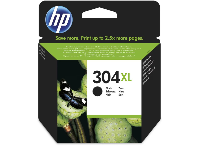 Product image: Hp ink cartridge, n9k08ae, 304xl,  black, , medium-null