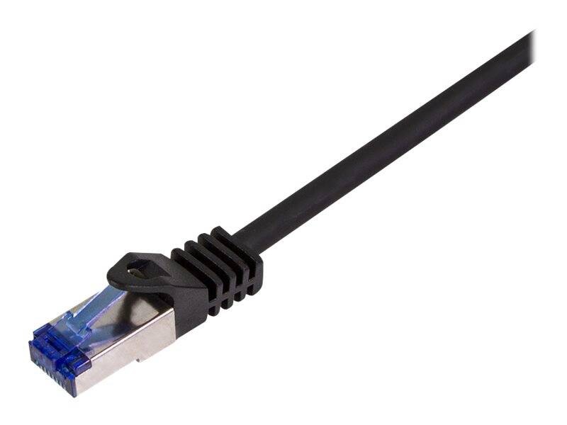 Logilink professional ultraflex / patch cable / rj-45 (m) to rj-45 (m) / 2 m / 6 mm / s/ftp / cat 7 (cable) / cat 6a (connectors) / halogen-free, molded, snagless / black, ral 9011-null