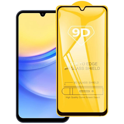 Samsung a15 / a25 9d full glue protective tempered glass