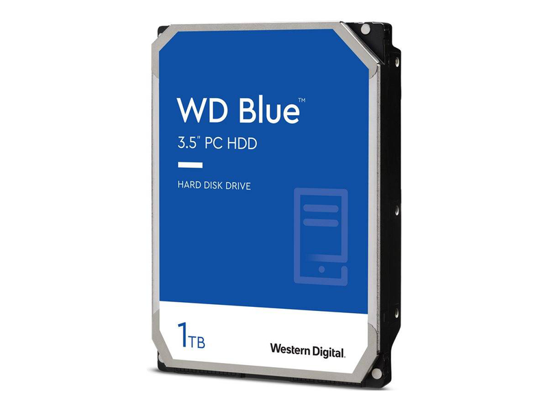Wd blue wd10earz / hard drive / 1TB / internal / 3.5" / sata / 5400 rpm / buffer: 64 mb-null