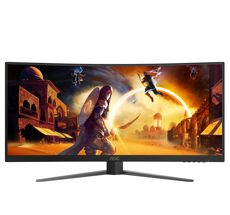 Aoc cu34g4 34" curved gaming monitor-null