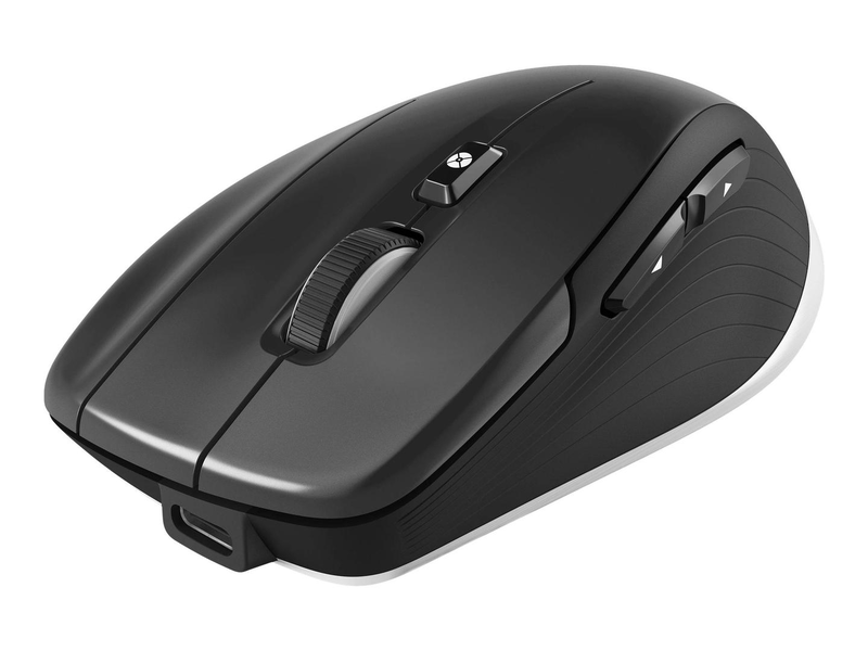 3dconnexion cadmouse compact / mouse / ergonomic / optical / 7 buttons / wireless, wired / USB, bluetooth, 2.4 GHz, , medium-null