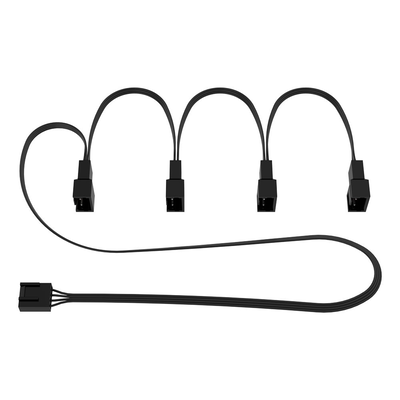 Arctic 4 pin fan power splitter sharing cable 4 outputs, , medium