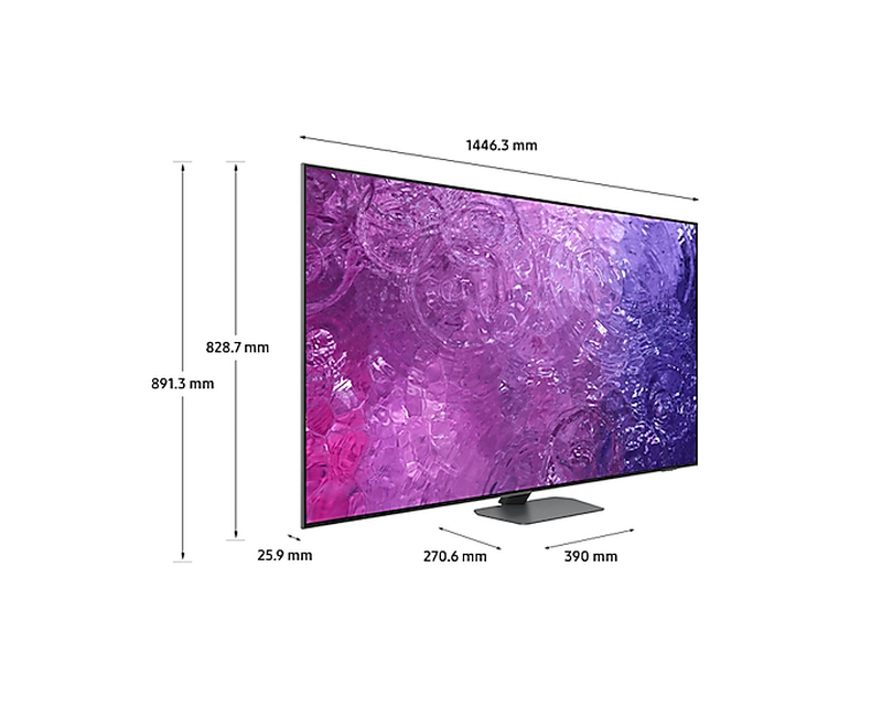 Samsung smart &tau;&eta;&lambda;&epsilon;ό&rho;&alpha;&sigma;&eta; 55" 4k QLED qe55qn90ca-null