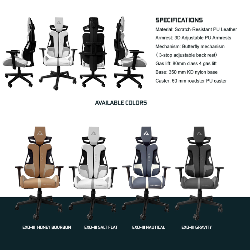 Armaggeddon gaming chair pu leather exo-III gravity, , medium-null