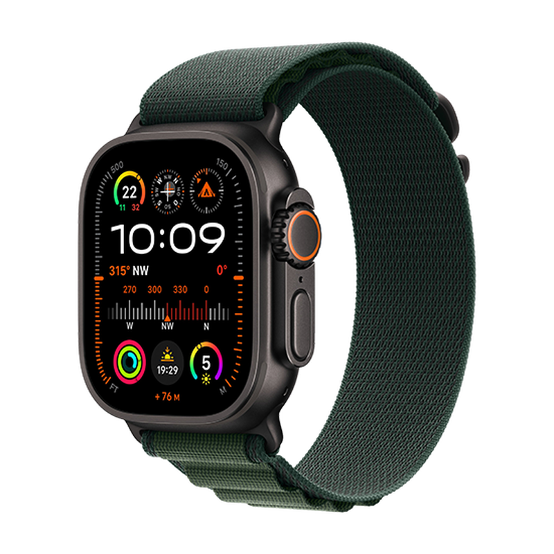 Product image: Apple watch ultra 2 lte 49mm natural titanium case with alpine loop l-null