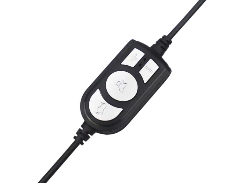 Conceptronic stereo USB-a headset noise reduction microphone-null