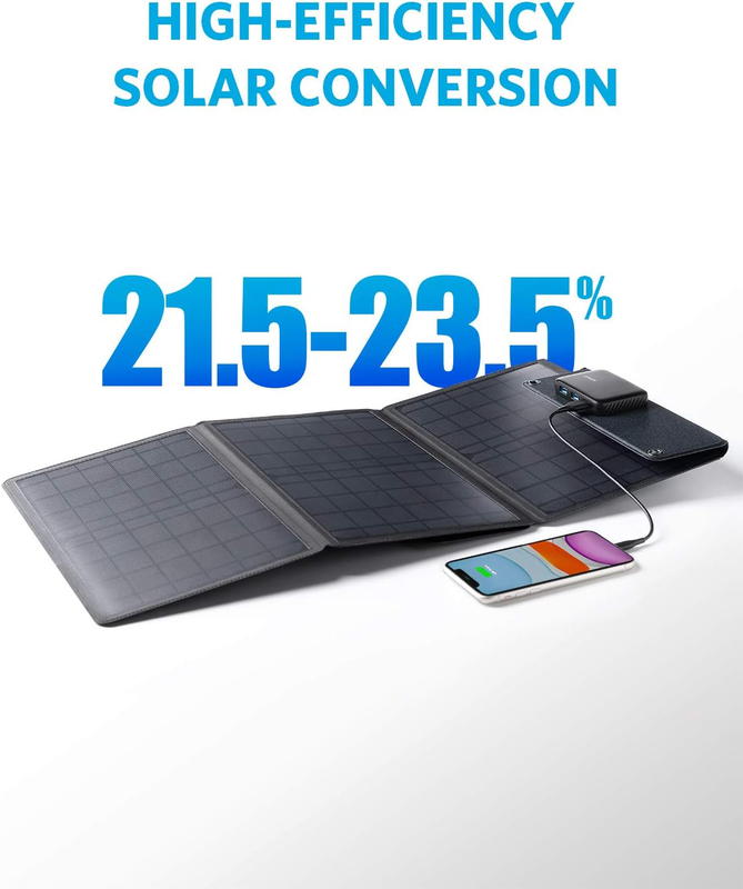 Product image: Anker mobile power station foldable solar panel 20w, , medium-null