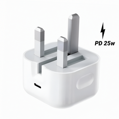 &Gamma;&rho;ή&gamma;&omicron;&rho;&omicron;&sigmaf; &phi;&omicron;&rho;&tau;&iota;&sigma;&tau;ή&sigmaf; &gamma;&iota;&alpha; iPhone 25w- uk plug white, 'white, medium