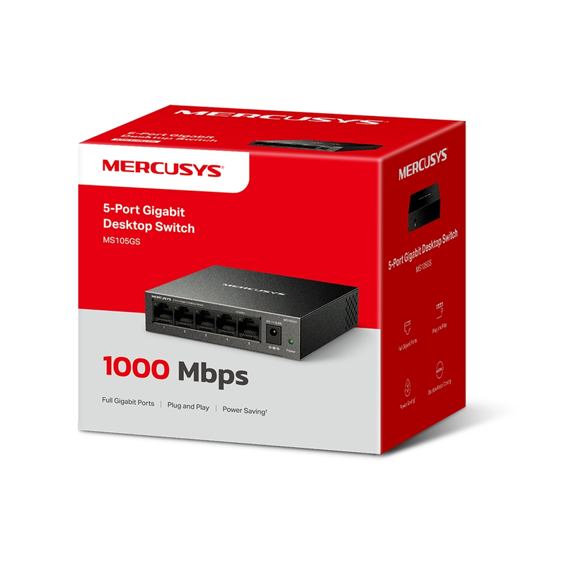 Mercusys 5port giga desktop switch, , medium-null