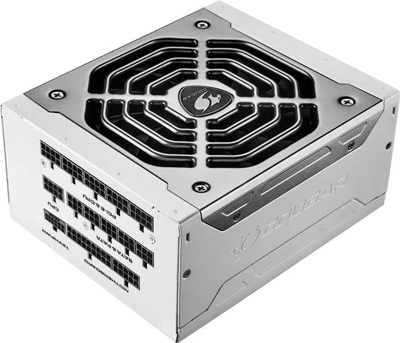 Cougar polar x2 1050w atx 3.1 psu 80 plus platinum fully modular native 12v-2x6 100% japanese caps 135mm black-null