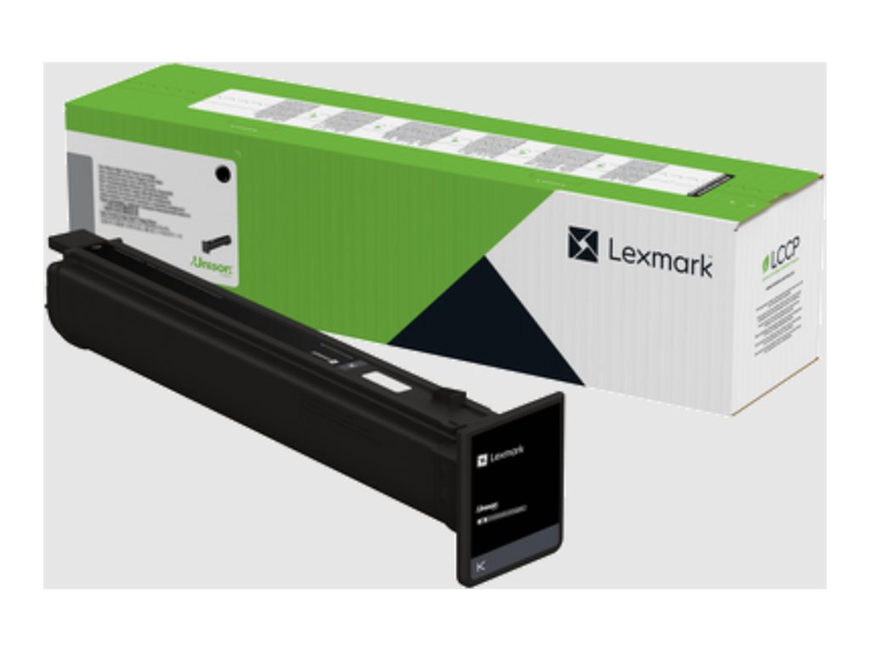 Lexmark 24b7585 original black toner cartridge 47700 pages for xc8355 and xc9535 colour laser mfps-null