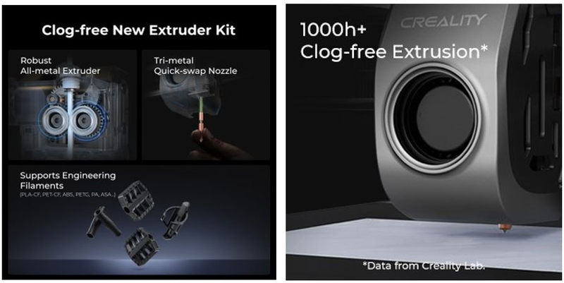 Creality k1c 3d printer high speed fdm enclosed 600 mm/s, , medium-null