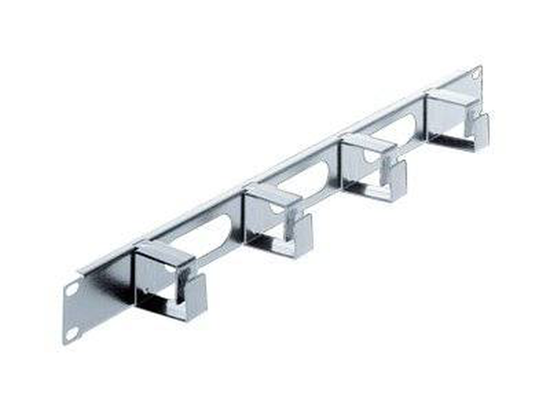Intellinet / rack cable management panel / grey, ral 7035 / 1u / 19", , medium-null