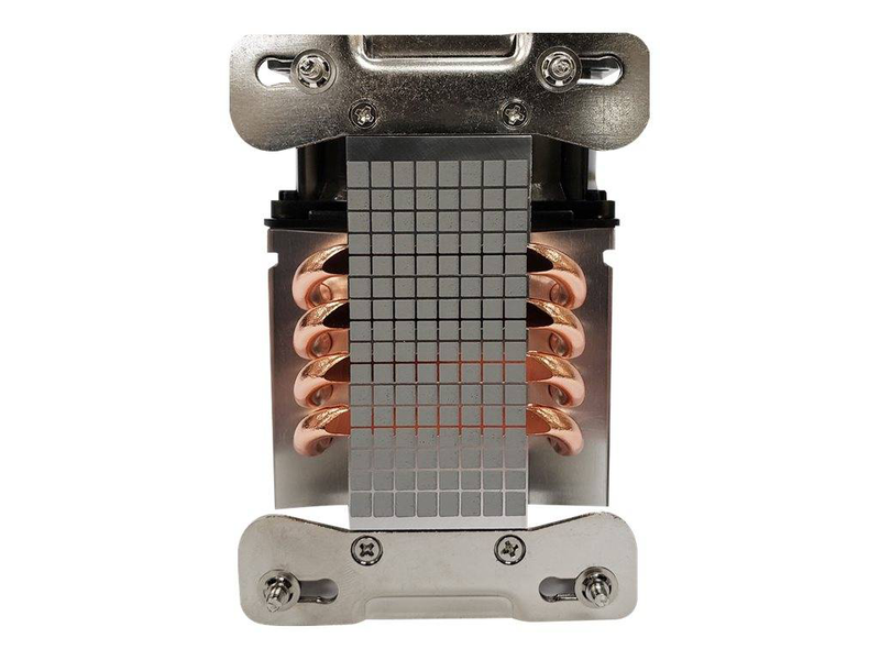 Inter-tech a-35 88885512 3u active CPU cooler AMD sp3 tr4 225w tdp 80mm pwm fan server epyc threadripper silver-null