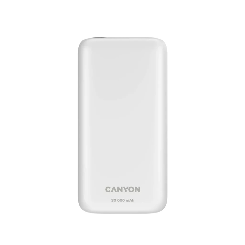 Canyon power bank 30000mAh 20w with 2 USB-a and Type-C ports quick charge 3.0, , medium-null