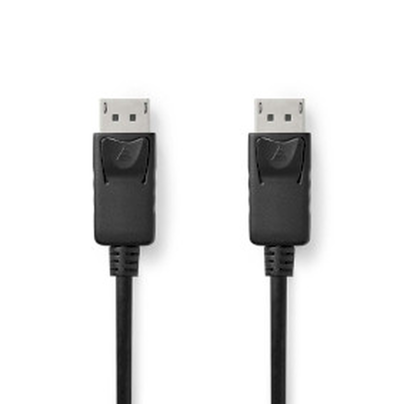 Displayport cable displayport male displayport male 4k@60hz nickel plated 3.00 m round-null