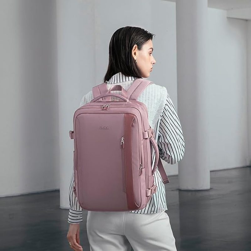 Urban edge morocco laptop backpack expandable 25l-33l black Airline approved image number null
