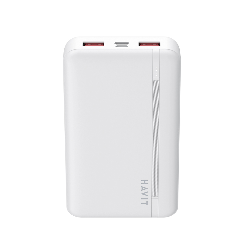 Havit powerbank 2x USB-a & 1x USB-c 20000mAh black image number null