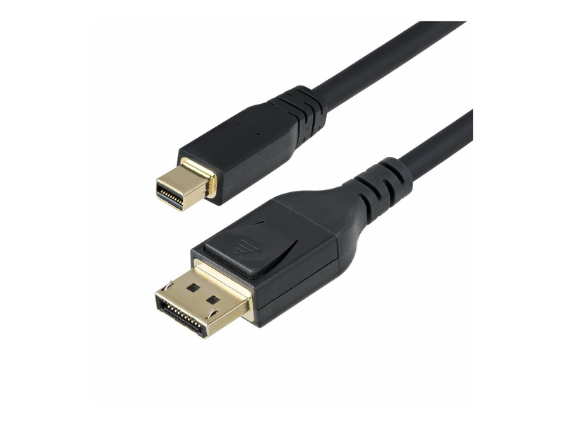 Startech.com mini dp to displayport 1.4 cable 8k 60hz hbr3 4k displayport cable 3.1 m   thunderbolt 2   black-null