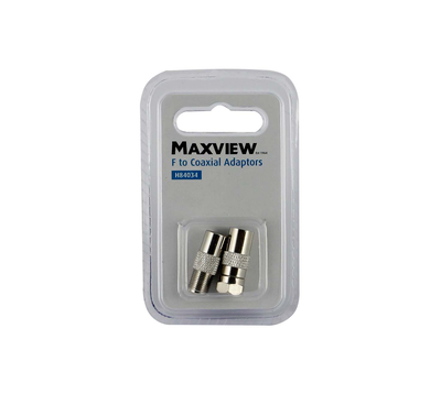 Maxview h84034 f to coaxial adaptors