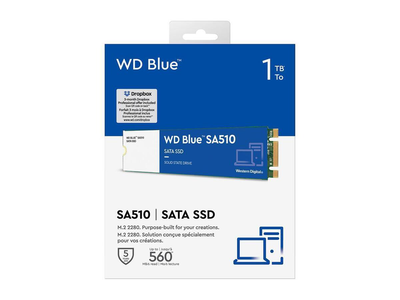 Western digital SSD sa510 1TB blue  wds100t3b0b, , medium