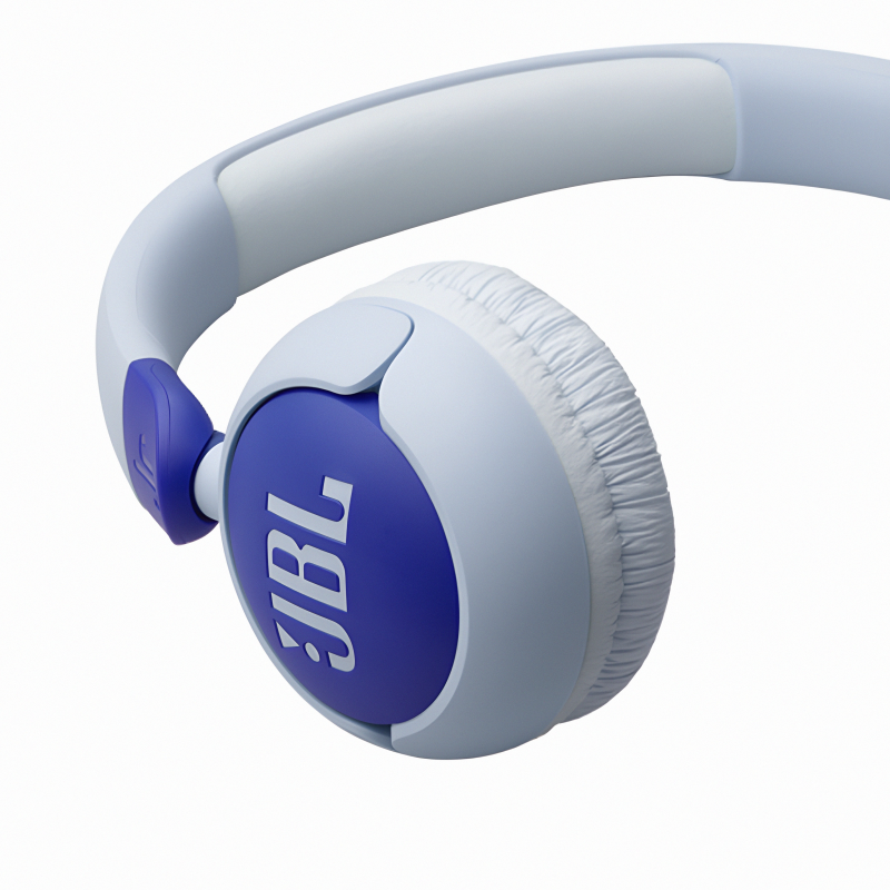 Jbl junior 320 on-ear kids headphones safe sound - blue-null
