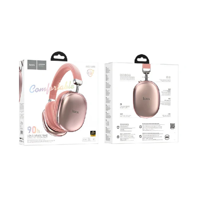 Hoco wireless bluetooth headphones w35 max pink, , medium-null